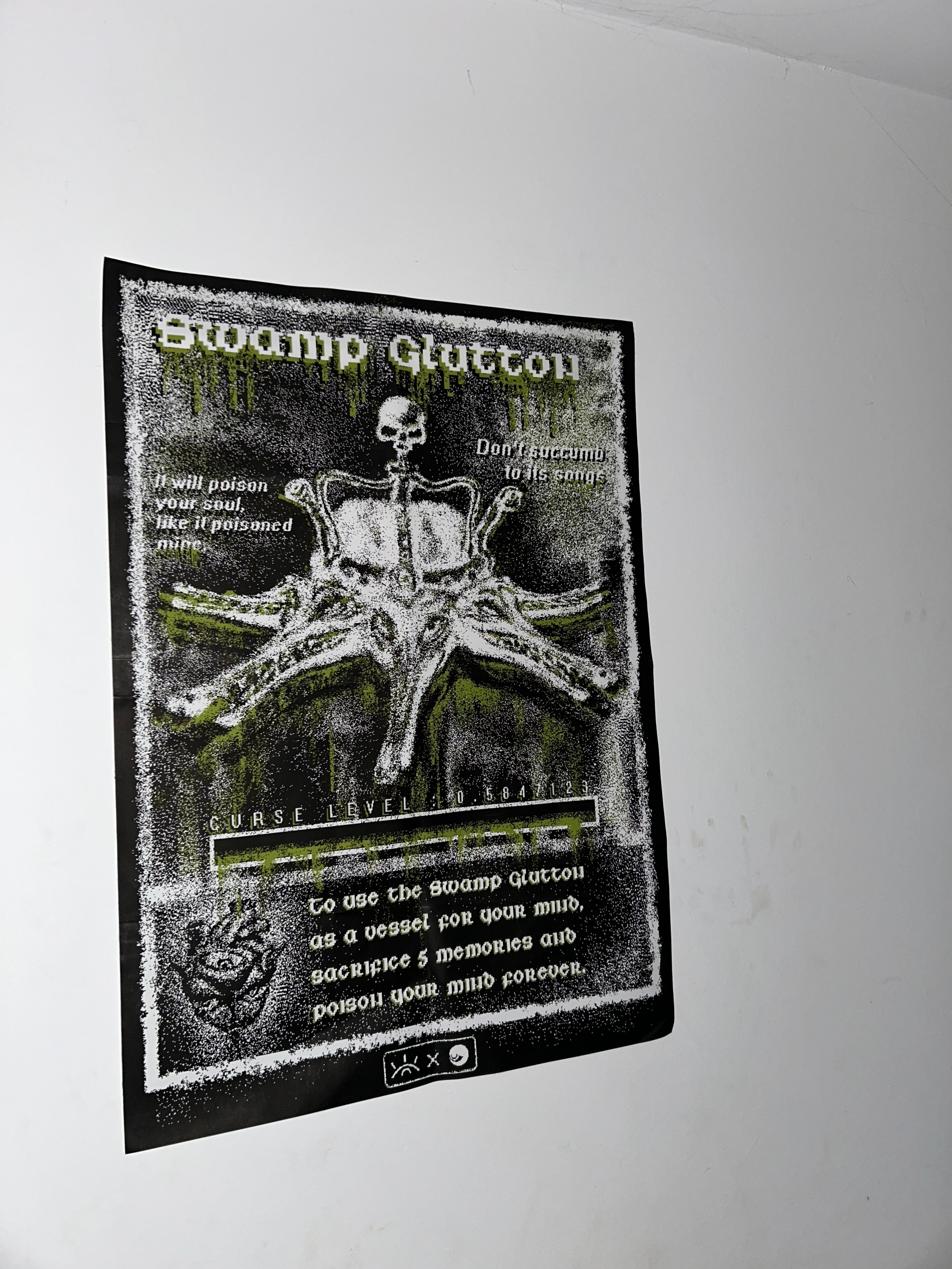 Swamp Glutton - Overgaze fabric posters