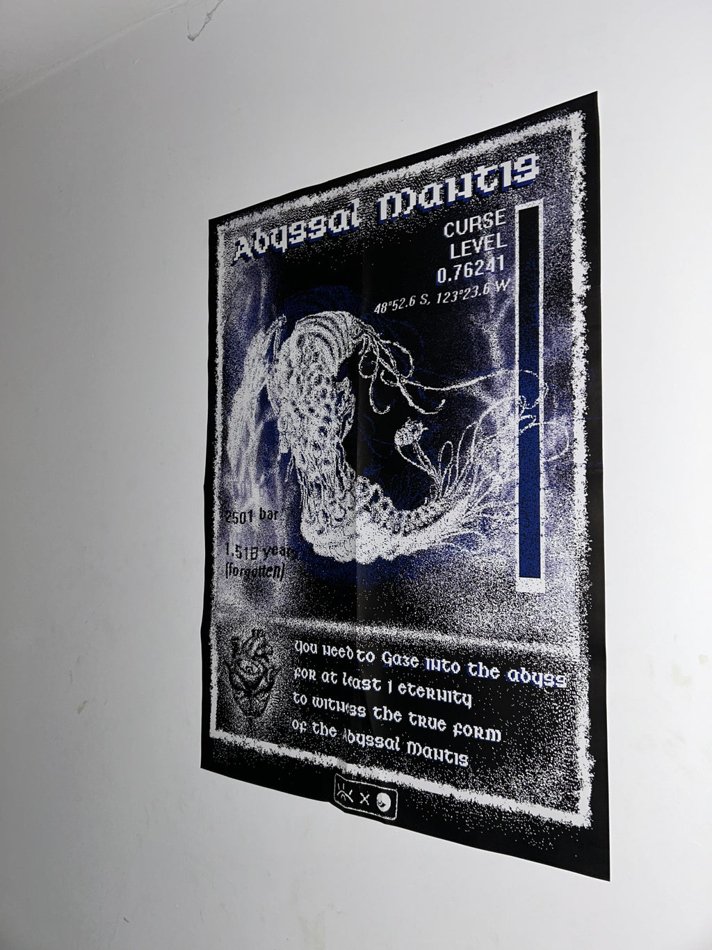 Abyssal Mantis - Overgaze fabric posters