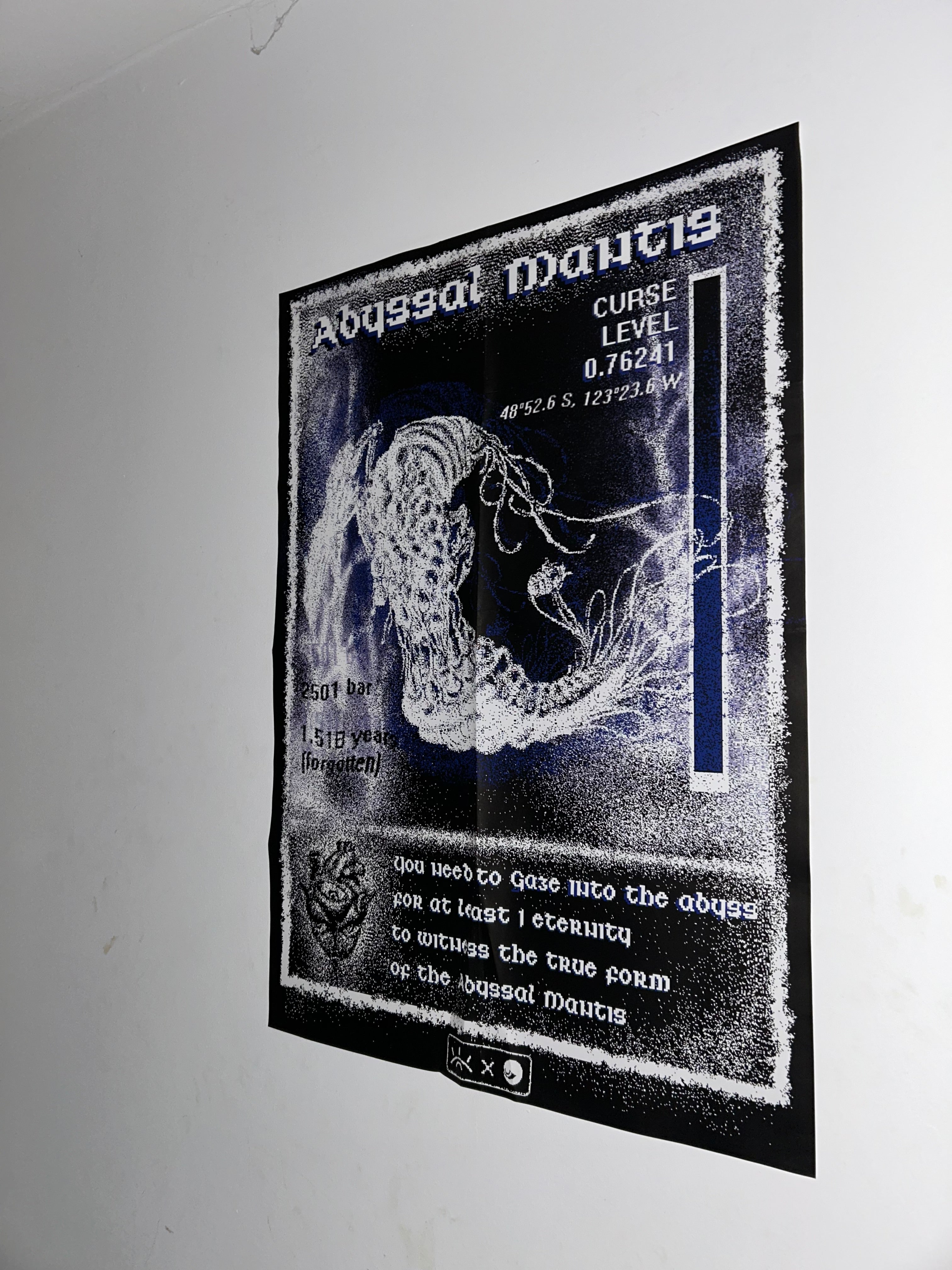 Abyssal Mantis - Overgaze fabric posters