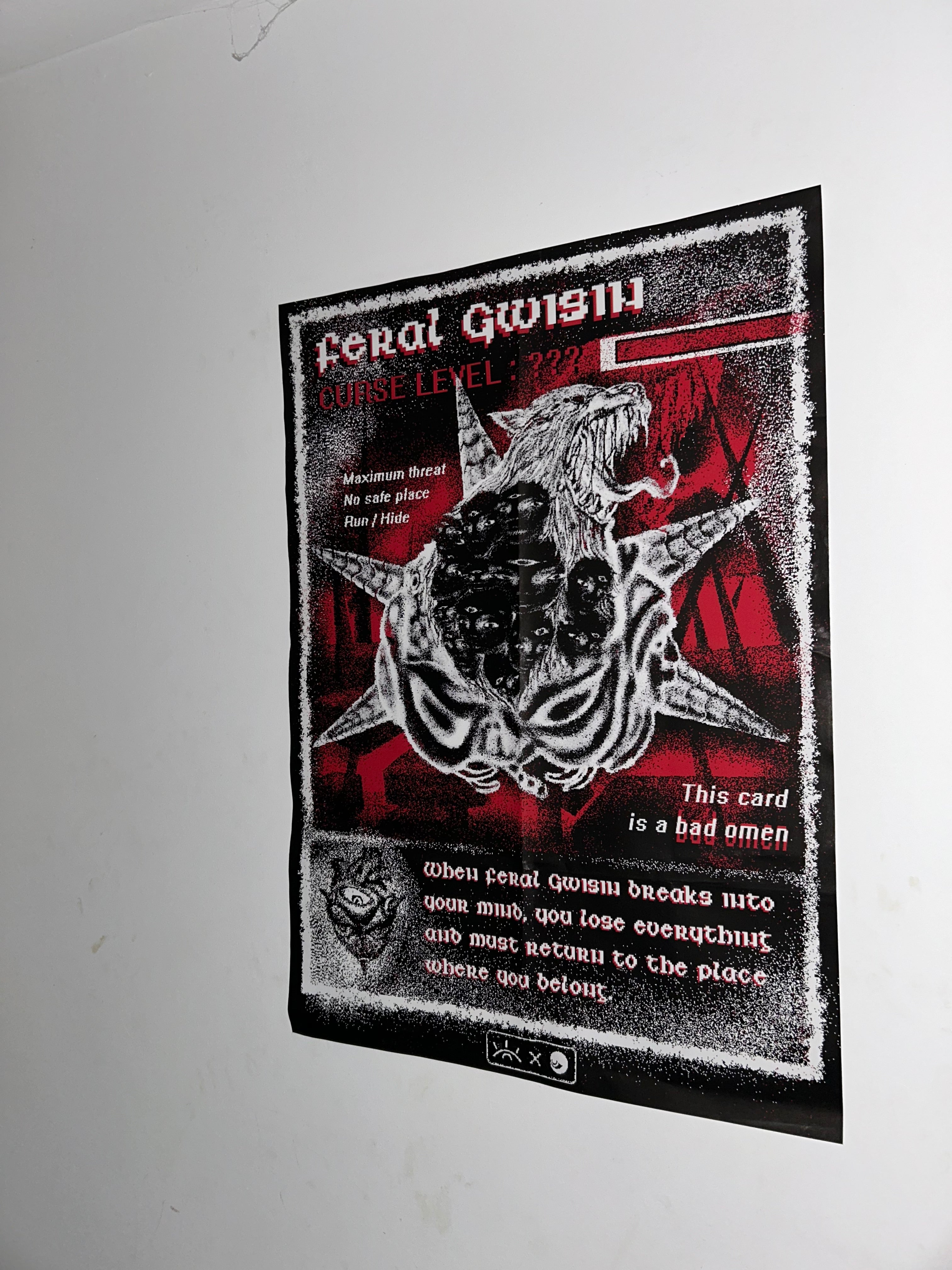 Feral Gwisin - Overgaze fabric posters