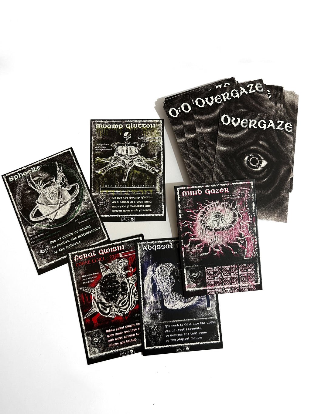 Overgaze 5 cards Pack