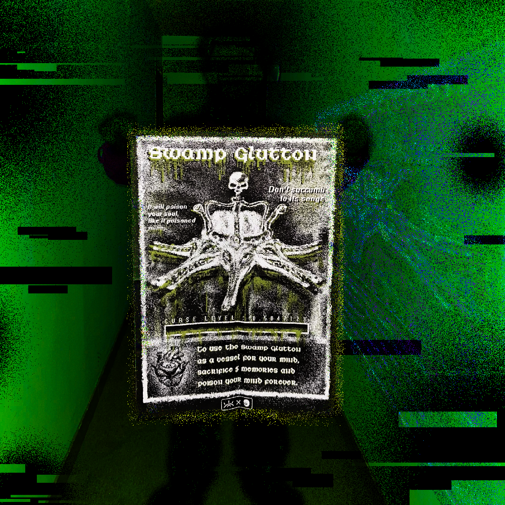 Swamp Glutton - Overgaze fabric posters